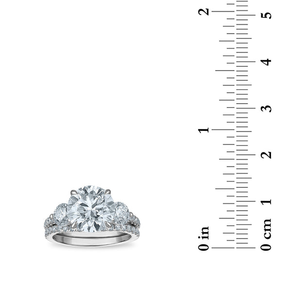 Signature EcoLove Diamond Dreams 5-1/3 CTW Lab Grown Diamond Bridal Set in 14KT White Gold