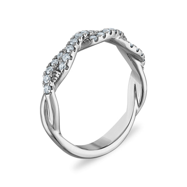 Signature EcoLove 3 CTW Lab Grown Diamond Bridal Set in 14KT White Gold