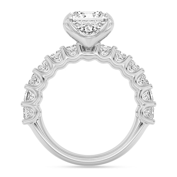 Signature EcoLove Diamond Dreams 6-1/3 CTW 100 Facet Centurion Lab Grown Diamond Bridal Set in Platinum