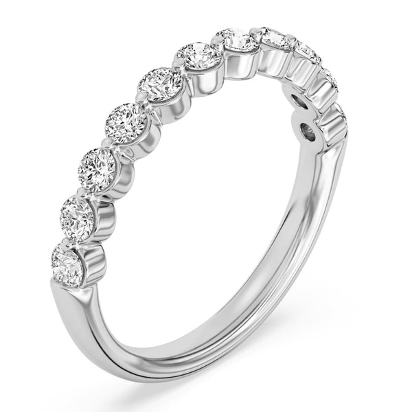 Signature EcoLove 2-3/4 CTW 100 Facet Centurion Lab Grown Diamond Bridal Set in Platinum