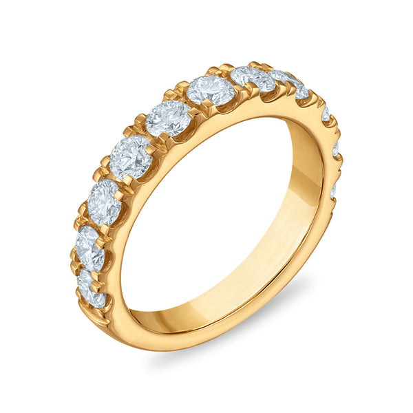 Signature EcoLove 2 CTW Lab Grown Diamond Ring in 14KT Yellow Gold