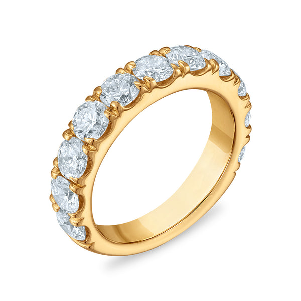 Signature EcoLove 3 CTW Lab Grown Diamond Ring in 14KT Yellow Gold