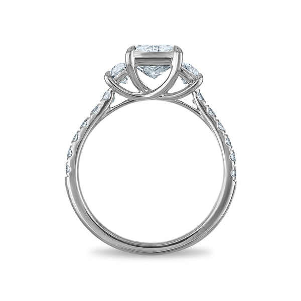 Signature EcoLove 2 CTW Lab Grown Diamond Anniversary Ring in 14KT White Gold