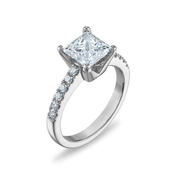 Signature EcoLove Diamond Dreams 2 CTW Diamond Engagement Ring in Platinum