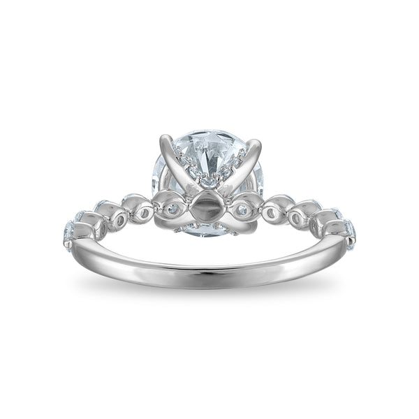 Signature EcoLove 3-3/4 CTW Lab Grown Diamond Engagement Ring in 14KT White Gold