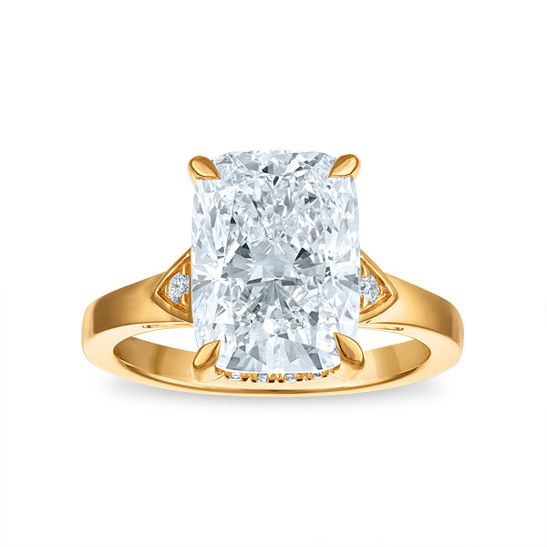 Signature EcoLove Diamond Dreams 5-1/4 CTW Lab Grown Diamond Engagement Ring in 14KT Yellow Gold