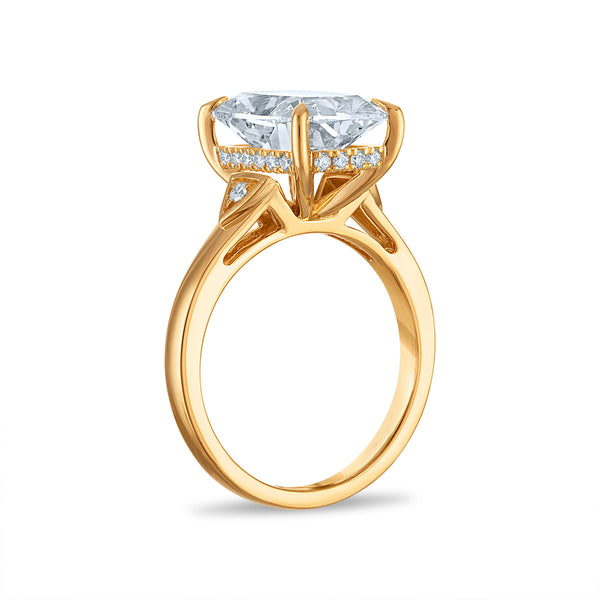 Signature EcoLove Diamond Dreams 5-1/4 CTW Lab Grown Diamond Engagement Ring in 14KT Yellow Gold