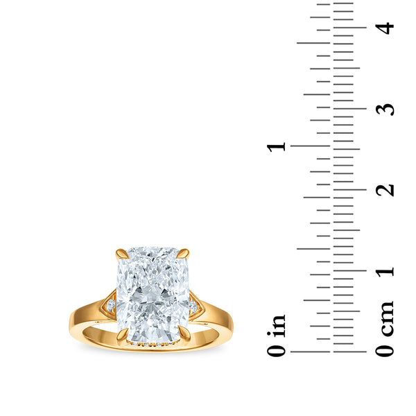 Signature EcoLove Diamond Dreams 5-1/4 CTW Lab Grown Diamond Engagement Ring in 14KT Yellow Gold