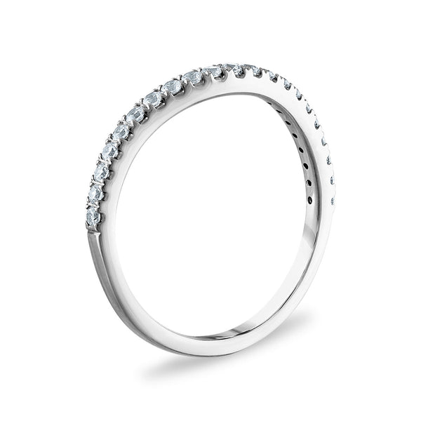 LoveSong 88 EcoLove 1 1/2 CTW Lab Grown Diamond Bridal Set Ring in 14KT White Gold