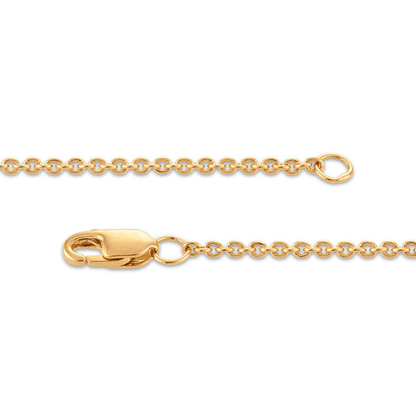 White Diamond Fashion Necklace in 925 Silver