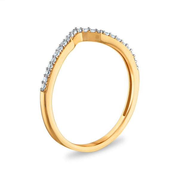 LoveSong EcoLove 3/4 CTW Lab Grown Diamond Halo Bridal Set in 10KT Yellow Gold