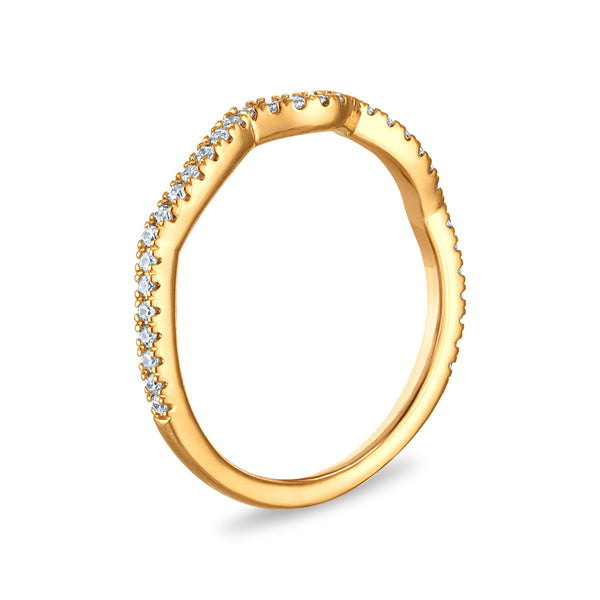 EcoLove Green Pure 1-1/3 CTW Lab Grown Diamond Bridal Set in 10KT Gold