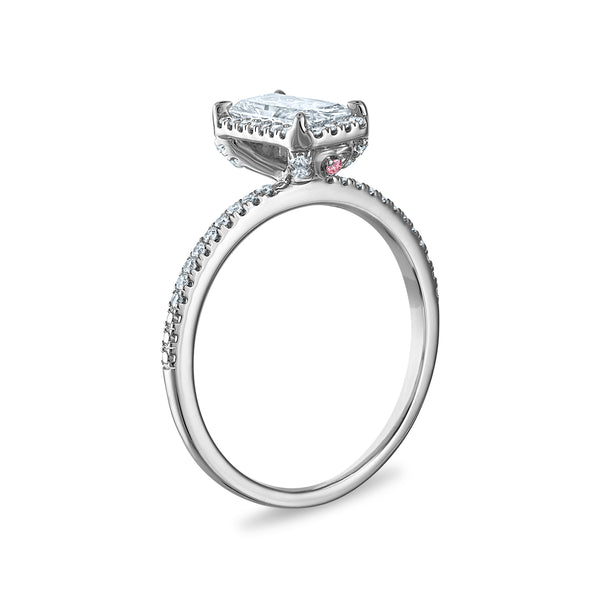 LoveSong EcoLove 1 CTW Lab Grown Diamond Bridal Set in 10KT White Gold