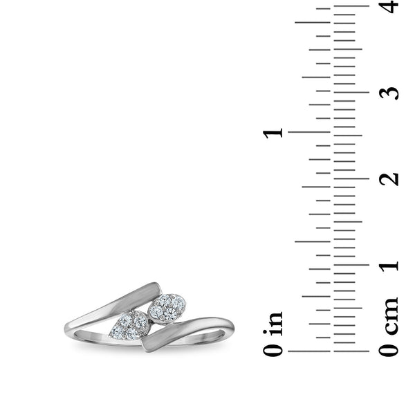 LoveSong EcoLove 1/8 CTW Lab Grown Diamond Ring