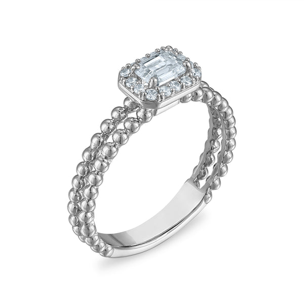 LoveSong EcoLove 1/2 CTW Lab Grown Diamond Ring in Sterling Silver