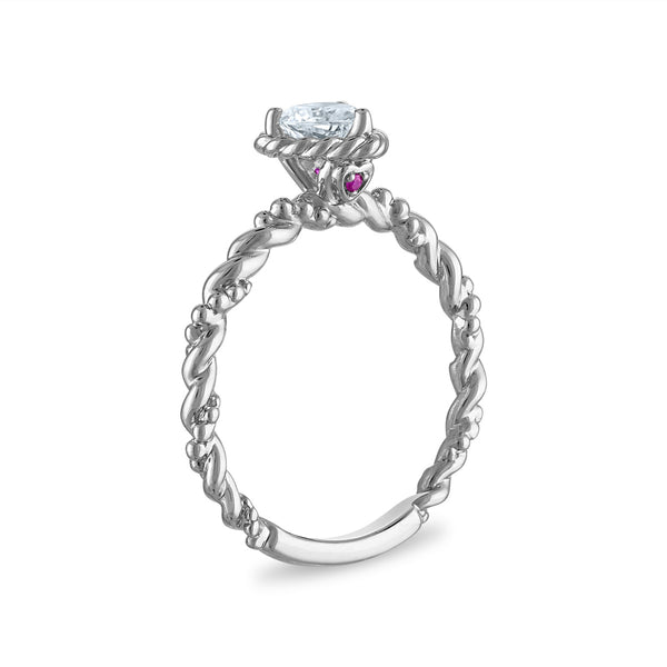 LoveSong EcoLove 1/2 CTW Lab Grown Diamond Ring in Sterling Silver