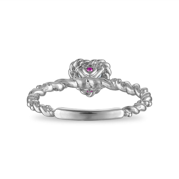 LoveSong EcoLove 1/2 CTW Lab Grown Diamond Ring in Sterling Silver