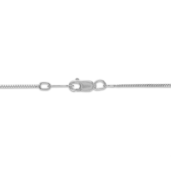 LoveSong 1/20 CTW Natural Diamond 18-inch Mom Pendant in Sterling Silver