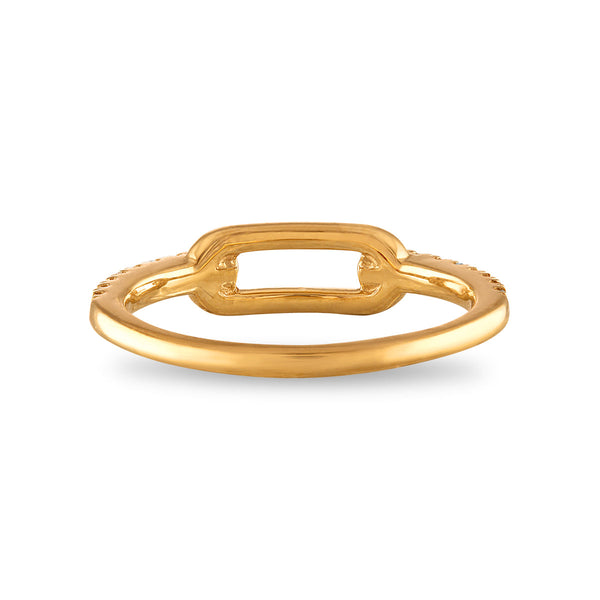 LoveSong 1/5 CTW Natural Diamond Ring in 10KT Yellow Gold