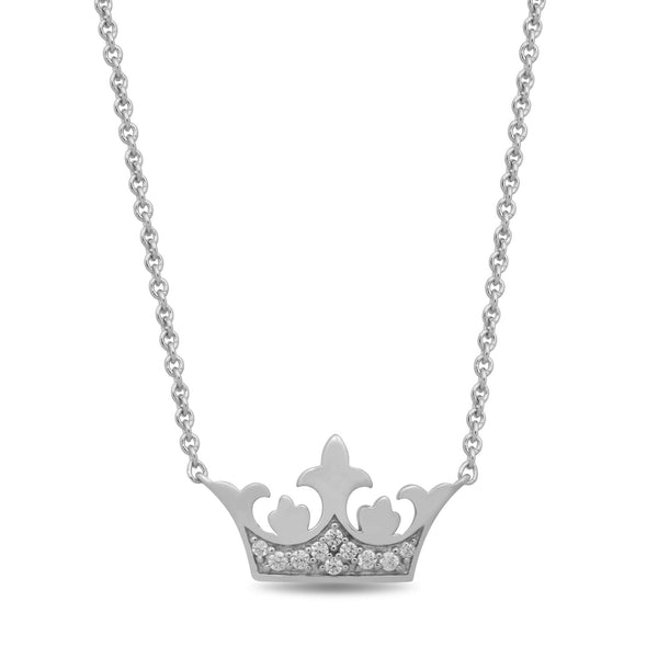 Disney 1/10 CTW Natural Diamond Cruella Pendant in Sterling Silver