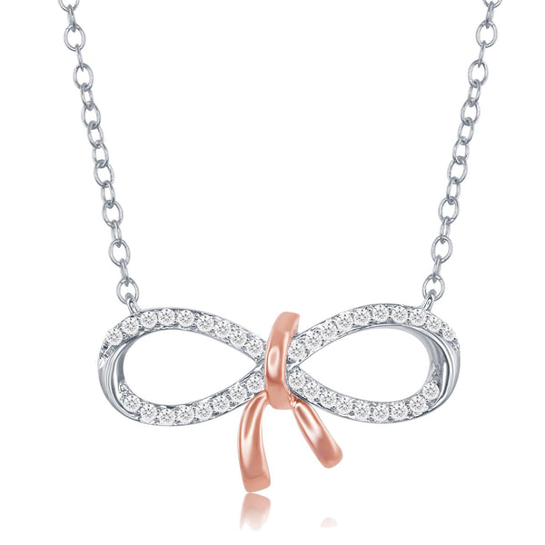 Disney 1/10 CTW Natural Diamond Snow White Necklace in Sterling Silver