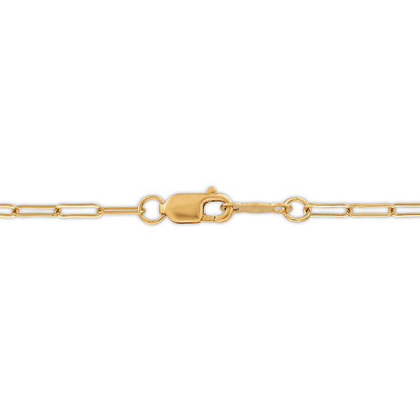 EcoLove 1/3 CT Lab Grown Diamond 18-inch Necklace in Gold Plated Sterling Silver