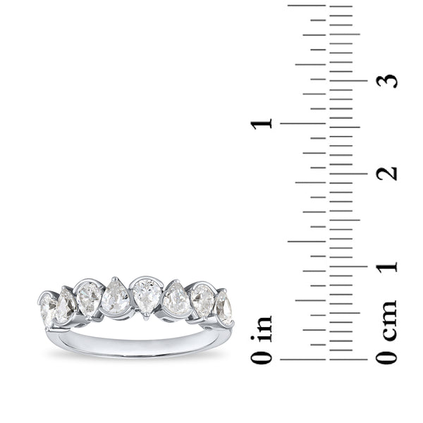 EcoLove 1-5/8 CTW Lab Grown Diamond Ring in 14KT White Gold