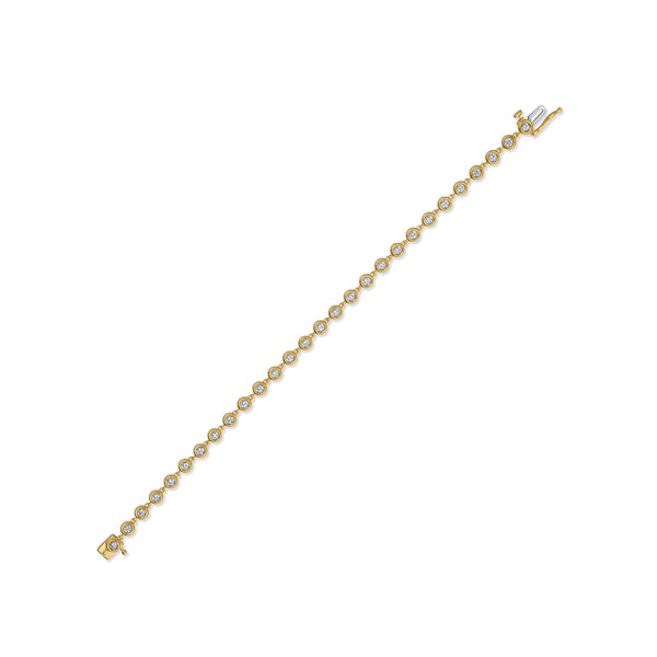 EcoLove 1-1/2 CTW Lab Grown Diamond Bracelet in 10KT Yellow Gold