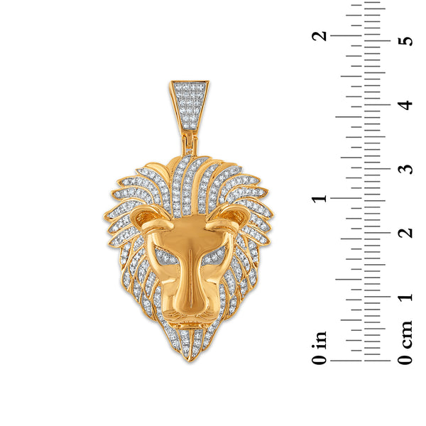 White Diamond Pendant in 925 Silver