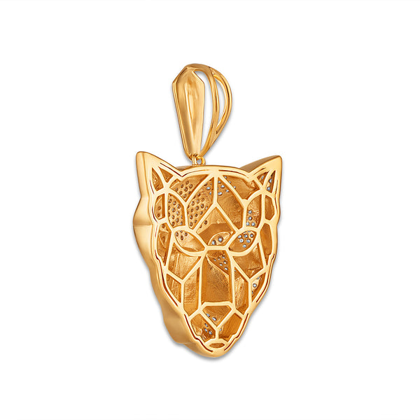 White Diamond Pendant in 925 Silver
