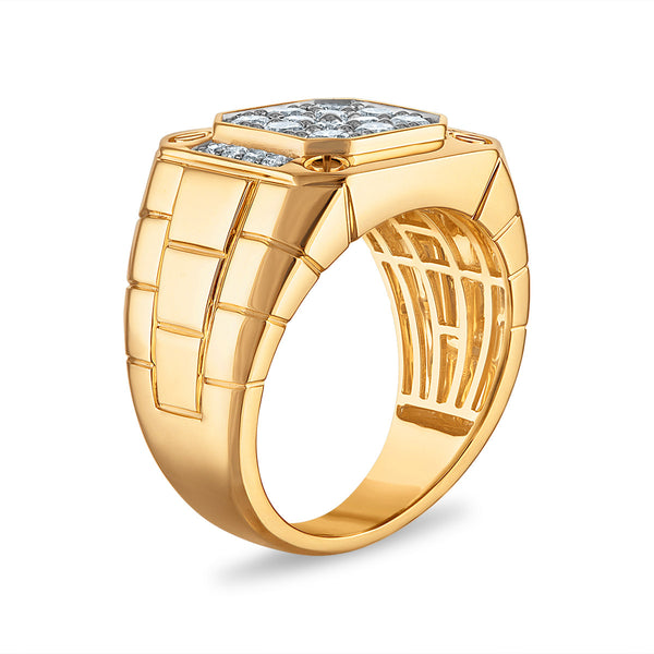 EcoLove 1 CTW Lab Grown Diamond Ring in 10KT Yellow Gold