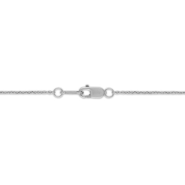 1/12 CTW Natural Diamond LOVE with Butterfly Necklace in Rose Gold Plated Sterling Silver