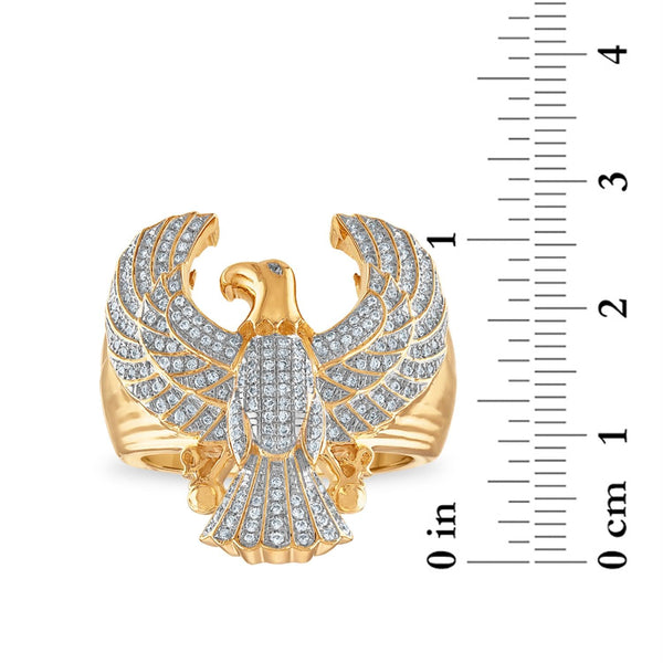 1/2 CTW Natural Diamond Ring in 10KT Yellow Gold