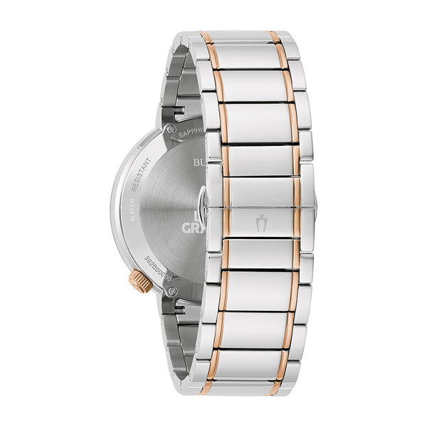 Bulova Gray Dial Stainless Steel Bracelet Latin GRAMMY. 98A309