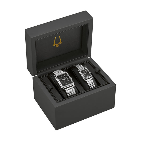 Bulova His and Hers Watch Set. 96X166 – Daniels Jewelers display picture 2
