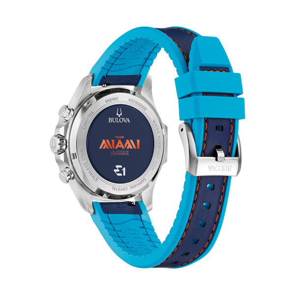 Bulova Marine Star 43MM Blue Dial E1 Team Miami. 96B460