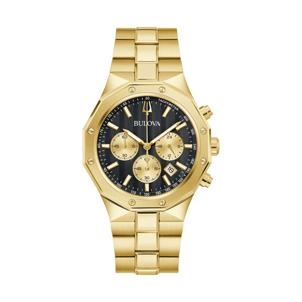 Bulova Prestige 40MM Black Chronograph. 97B232