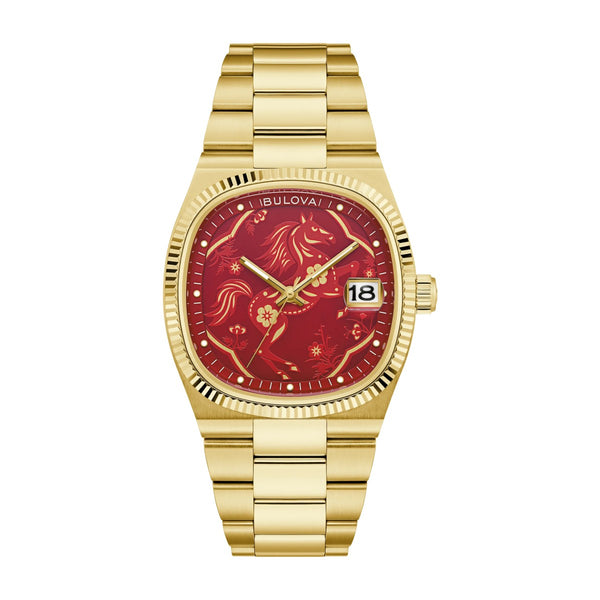 Bulova Super Seville Year of the Horse Watch.  97B242