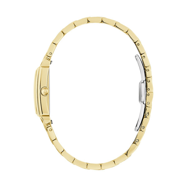 Bulova Womens Classic Goldtone Diamond Accent.  97L177