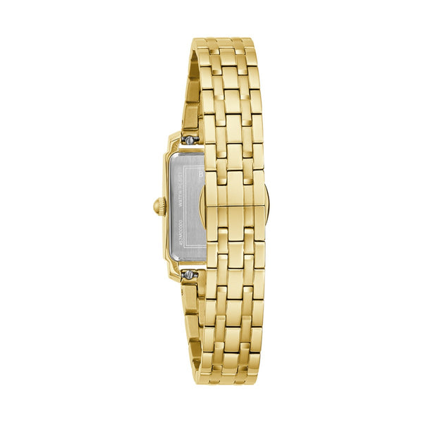 Bulova Womens Classic Goldtone Diamond Accent.  97L177