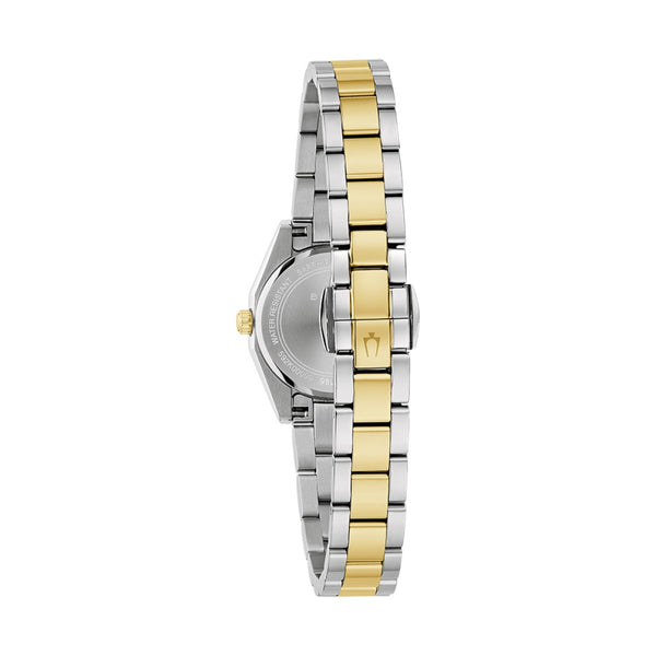 Bulova Surveyor Green Dial Two-tone Stainless Steel Watch. 98L329
