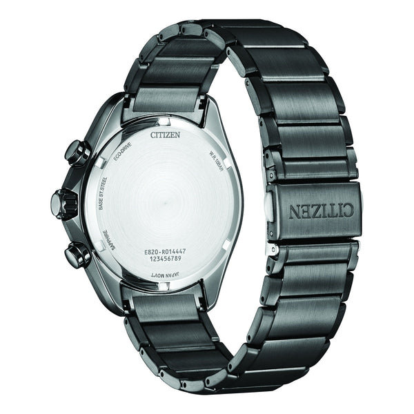 Citizen Watch with 43MM Blue Round Dial and Stainless Steel Bracelet. BL5607-54L