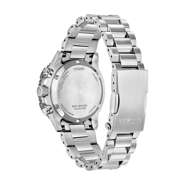 Citizen Promaster Navihawk 40MM Green Dial with Stainless Steel Band. CA4664-60W