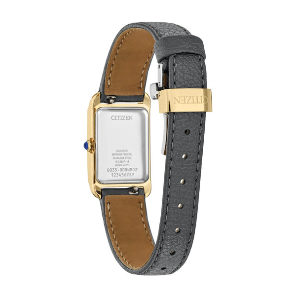 Citizen L Bianca 32MM Leather Strap Watch. EW5622-09P
