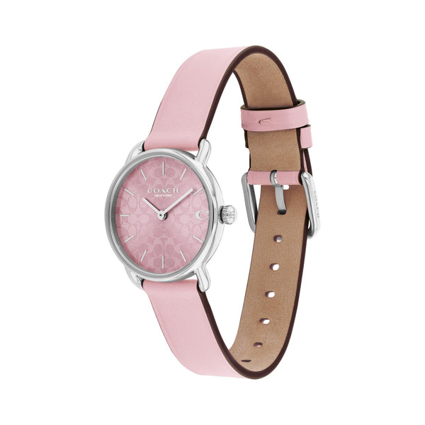 Coach Elliot 28MM Blush Leather Strap Watch. 14504632