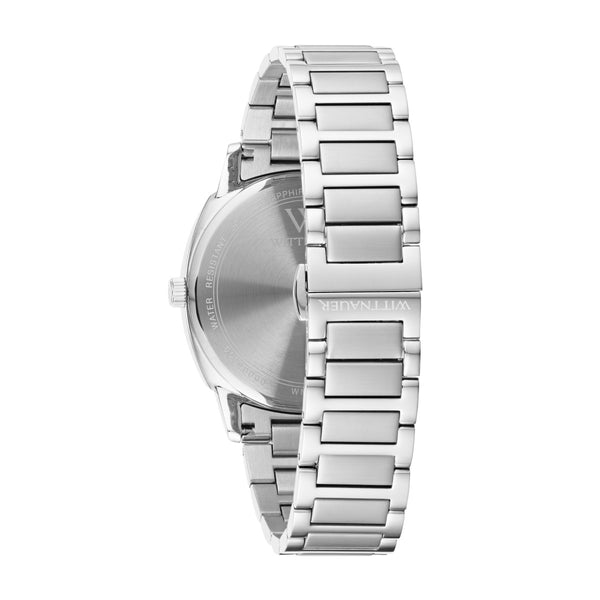 Wittnauer Black Tie 41MM Blue Dial Stainless Steel Watch. WN3097