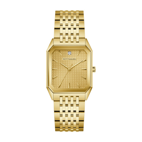 Wittnauer Diamond Dial Rectangular Watch. WN3112