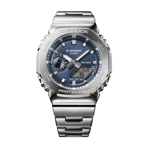 G-Shock G-Steel 49X44MM Navy Blue Analog-Digital Watch. GM2110D-2B