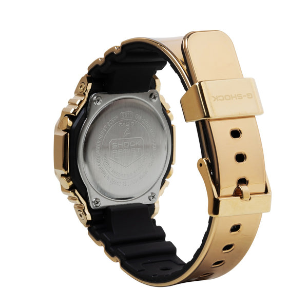 G-Shock G-Steel 49X44MM Analog-Digital Watch with Metallic Silicone Band. GM2100YMG-9A
