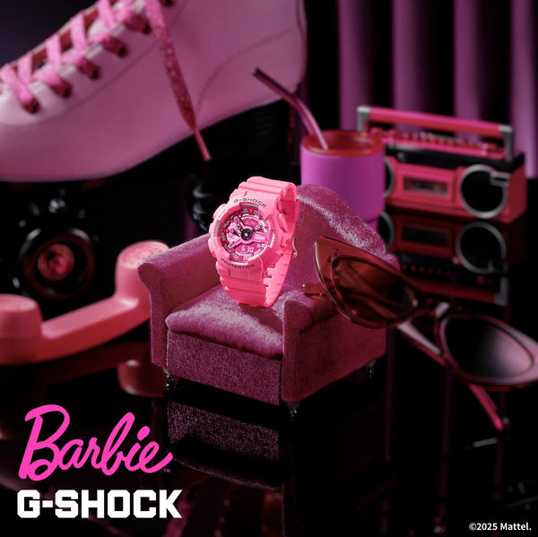 G-Shock Barbie™ Analog Digital Watch. GMAS110BE-4A